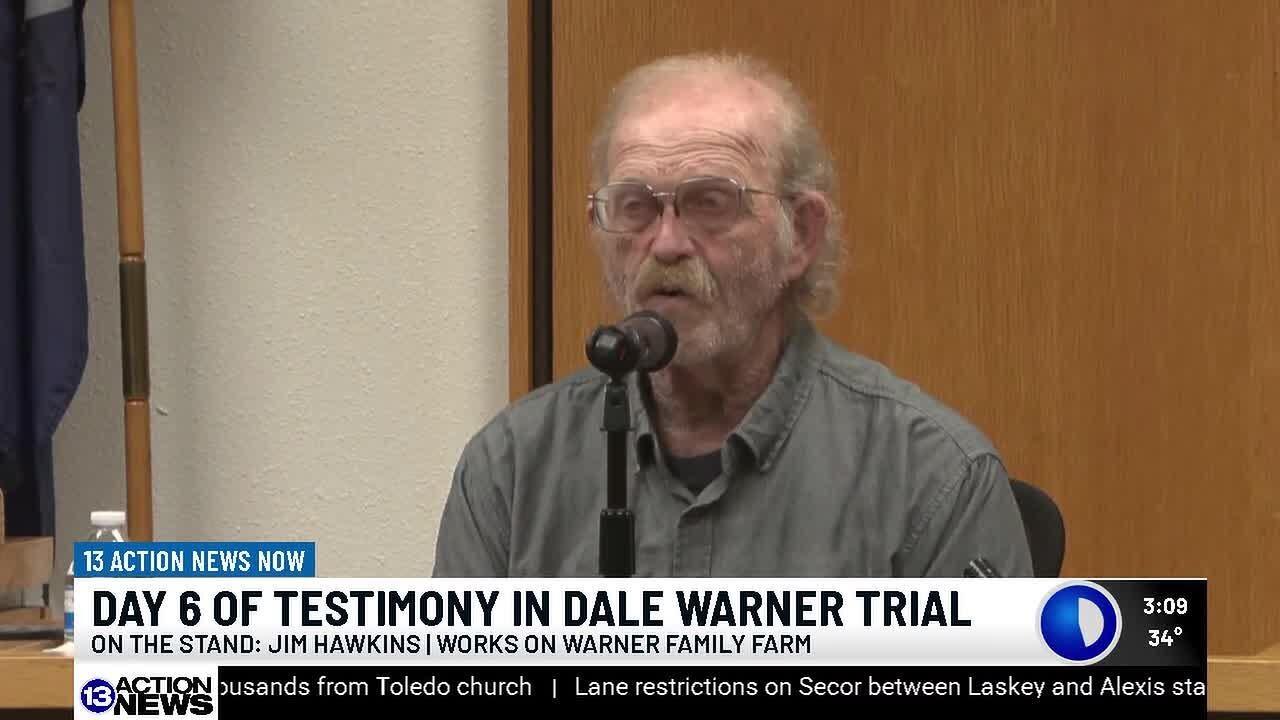 Current Warner family farm employee testifies in Dale Warner murder trial