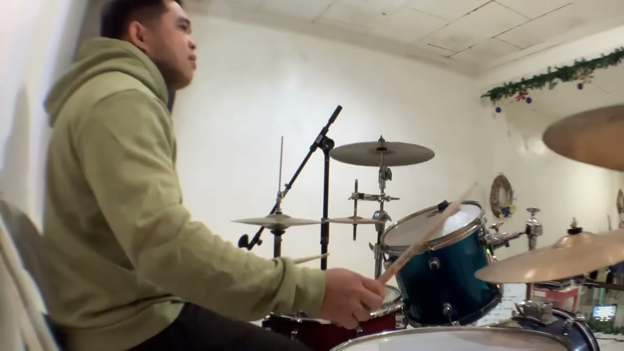 Open the Eyes of My Heart Lord - drum cover