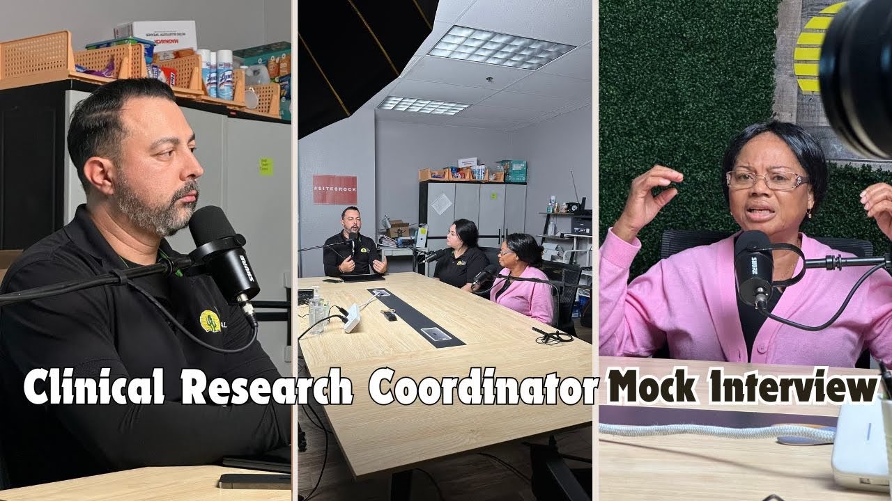 A Mock Clinical Research Coordinator  Interview With Interview Feedback From Site Director and CRC