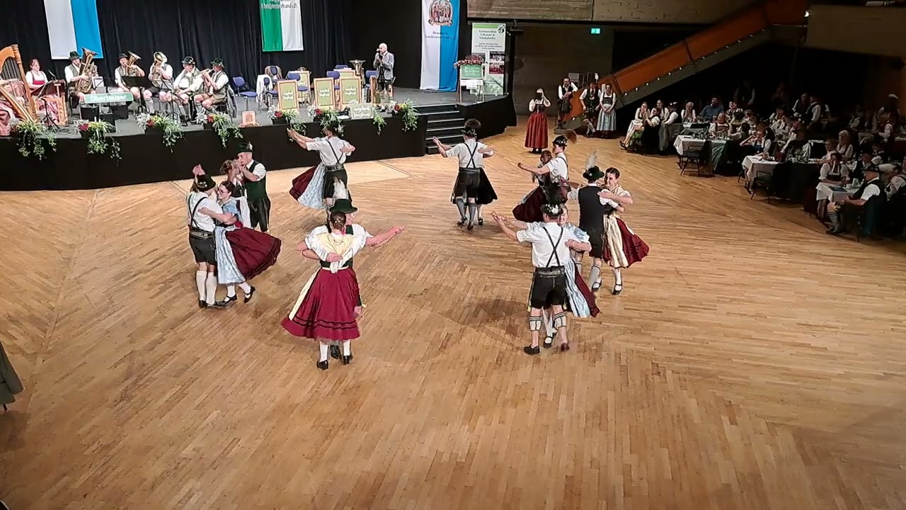 Auftritt Inngau Trachtenverband in Ingolstadt 2025