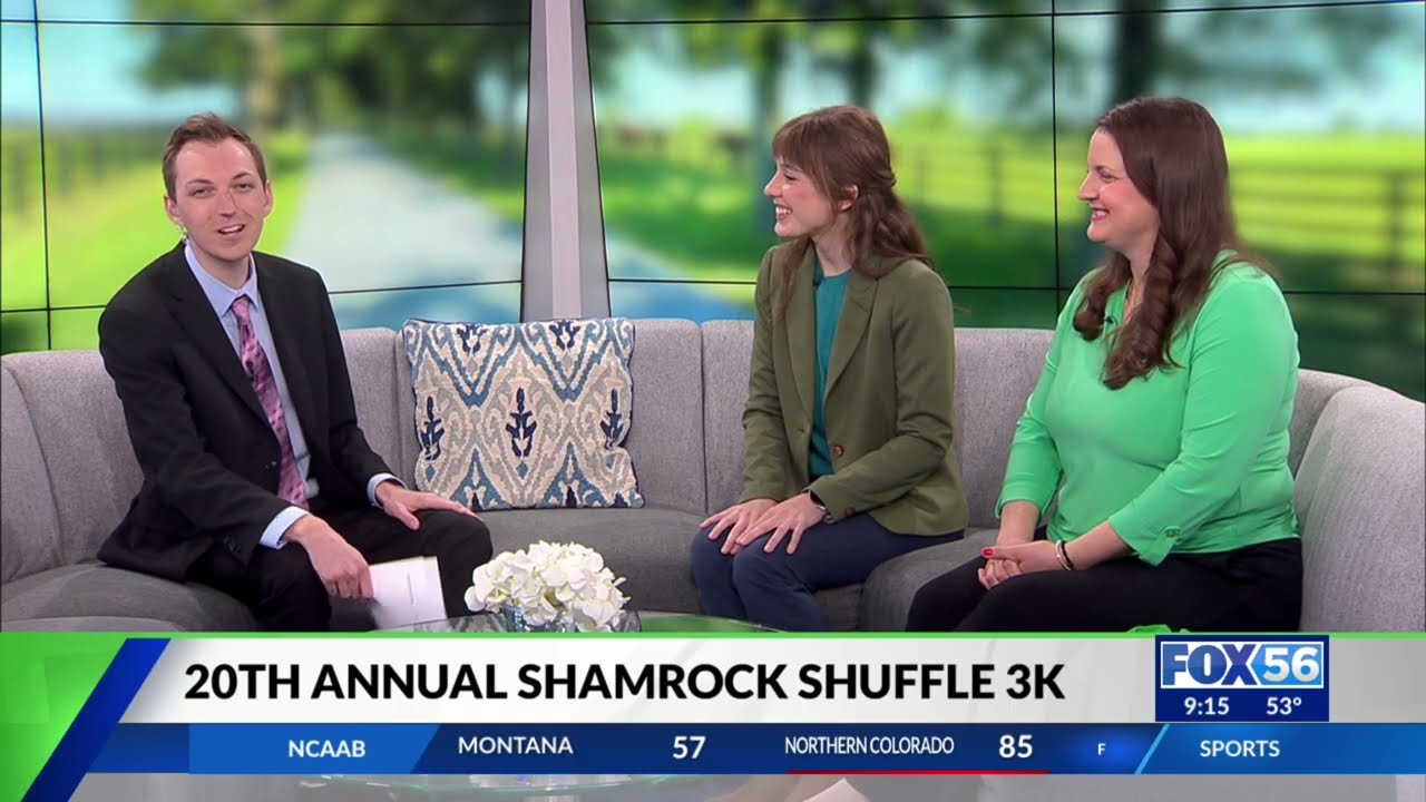 FOX56 News: 20th Annual Shamrock Shuffle 3k