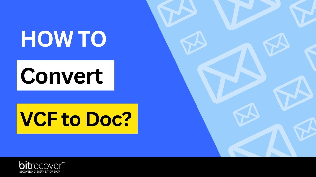 How to Convert VCF to Doc | Export vCard to Word Document Easily