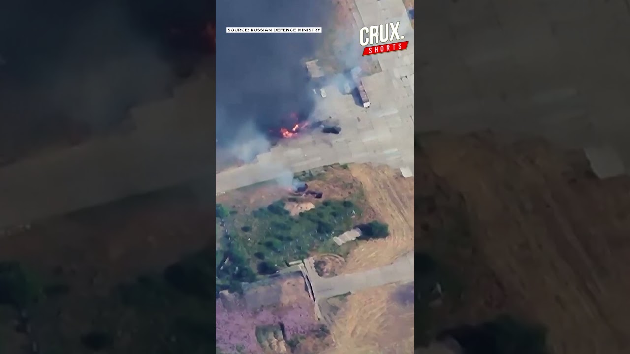 Russia releases video said to show drone strike on two Ukrainian MiG-29s at Voznesensk