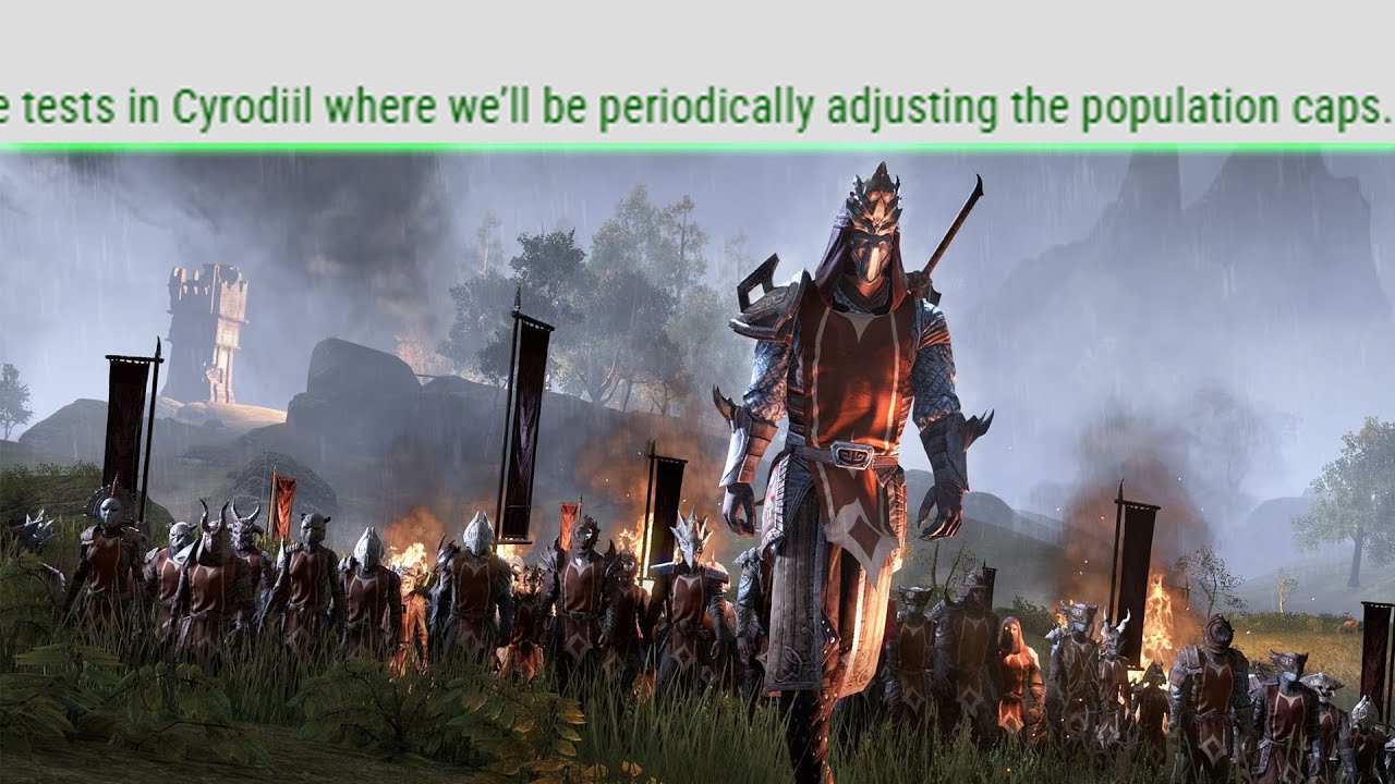 Why is ESO Increasing the Population in Cyrodiil this Week?