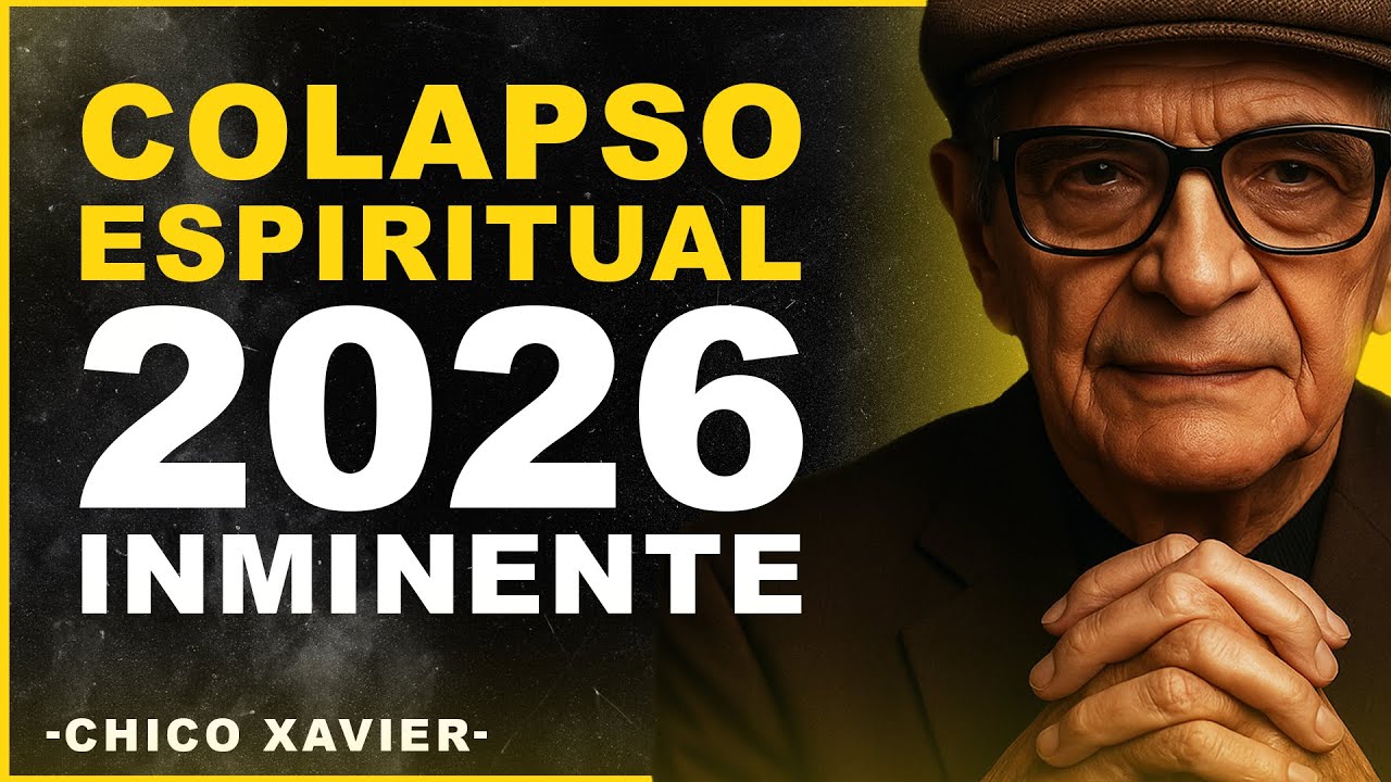 💫 CHICO XAVIER: Prep&aacute;rate ANTES De 2026 - &iexcl;El Colapso ESPIRITUAL Que Predijo LLEGA!