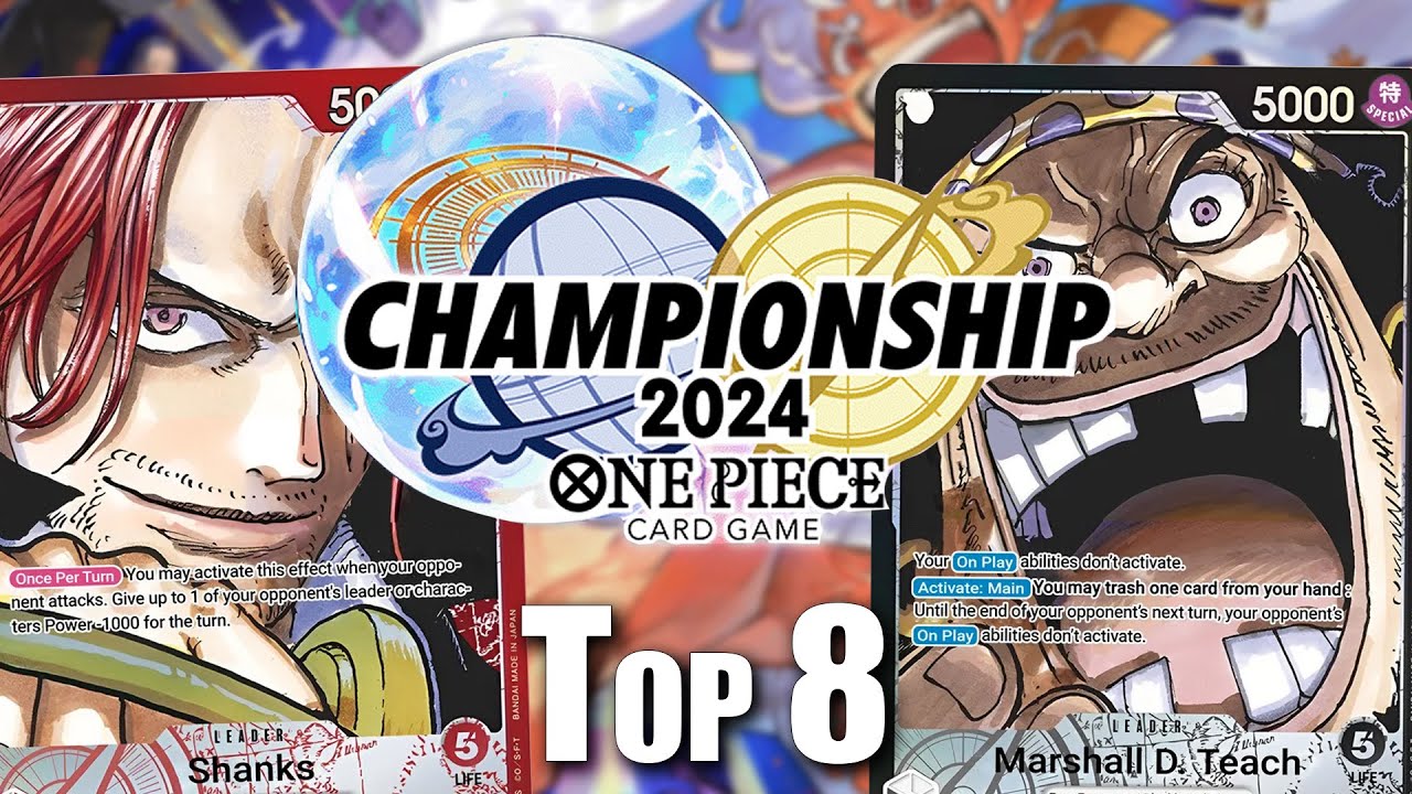 [OP09] OP09 Shanks vs. OP09 Blackbeard || Miyagi Wave 2 Tournament || One Piece Trading Card Game