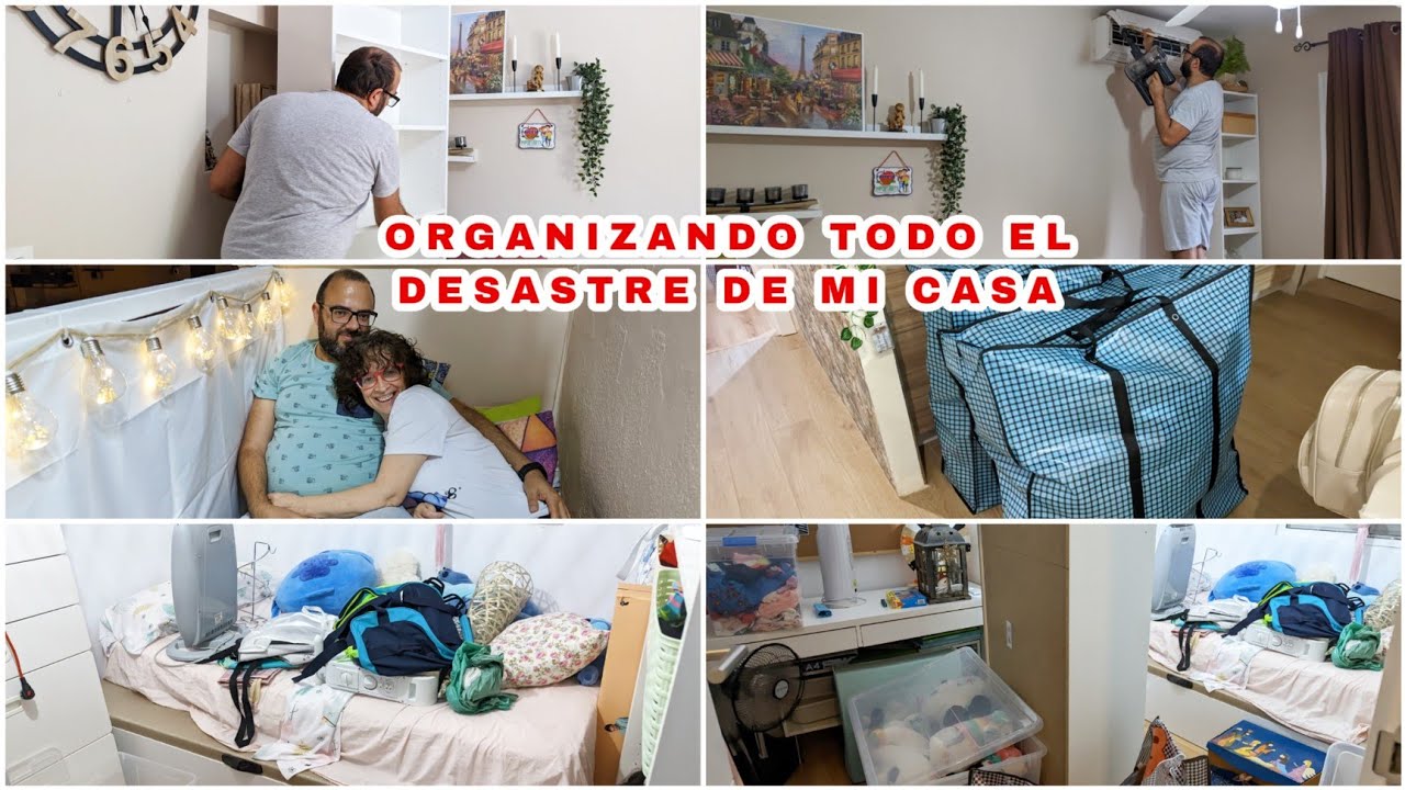 Mi casa está hecha un desastre! Vamos a organizarla!