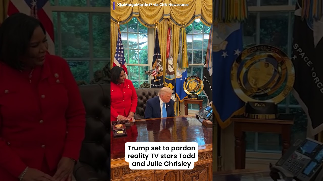 President Trump pardons Todd and Julie Chrisley