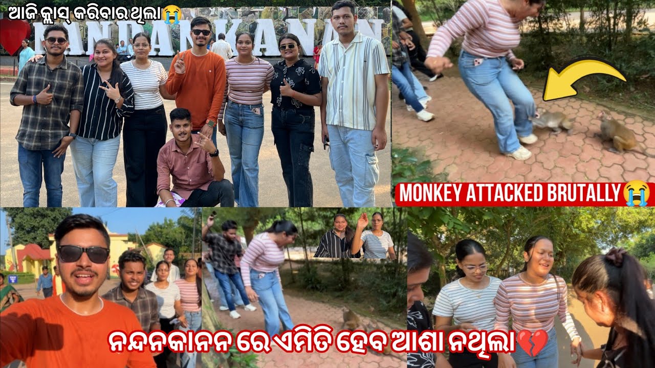 Au kebe college bunk kariki bulibaku jibunahi😭|Unexpected Nandankanan trip went wrong 💔