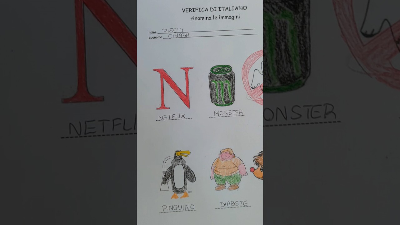 correggiamo la verifica di Chiara. ~ASMR~