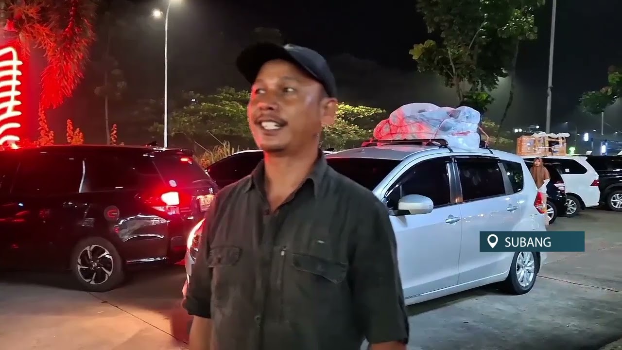 ARUS MUDIK TOL CIPALI MASIH LANCAR, PEMUDIK HINDARI PUNCAK ARUS MUDIK