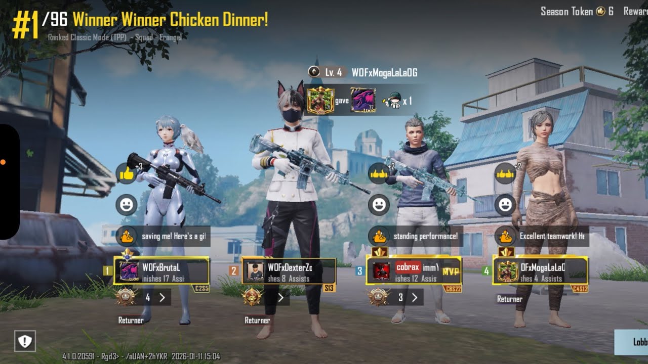 BGIS 2026 IN-GAME QUALIFIERS / 4 MAN 41 FINISHED WWCD 🤯🍗| Dexter Zod 