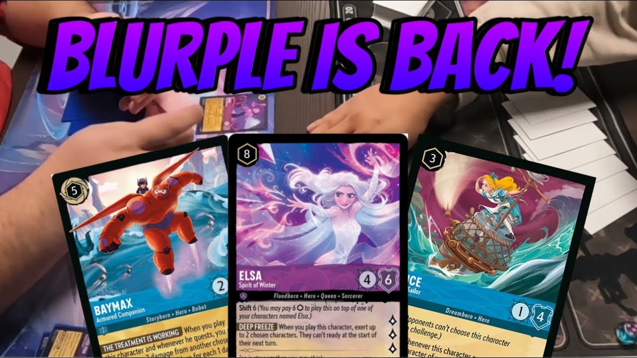 Blurple just got better #lorcana #lorcanagameplay #tournament