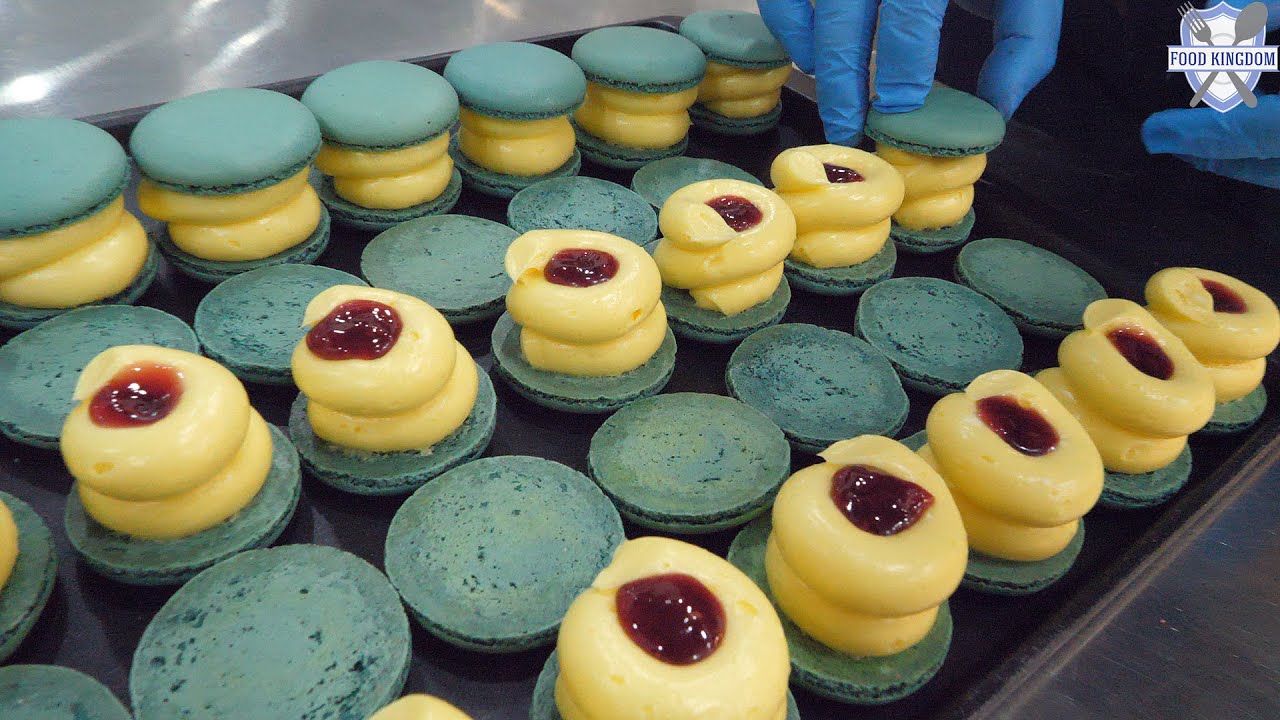 Изготовление различных жирных макарон / Корейская макаронная фабрика