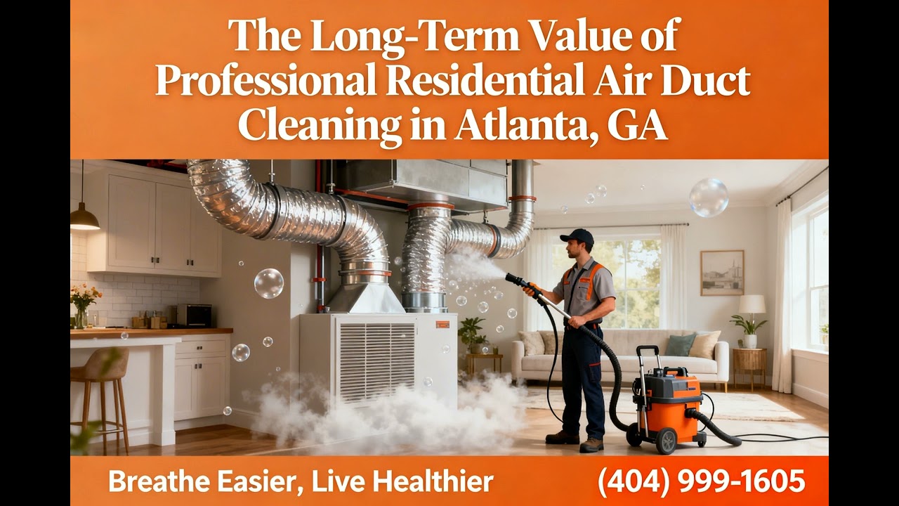 The Long-Term Value of Professional Residential Air Duct Cleaning in Atlanta