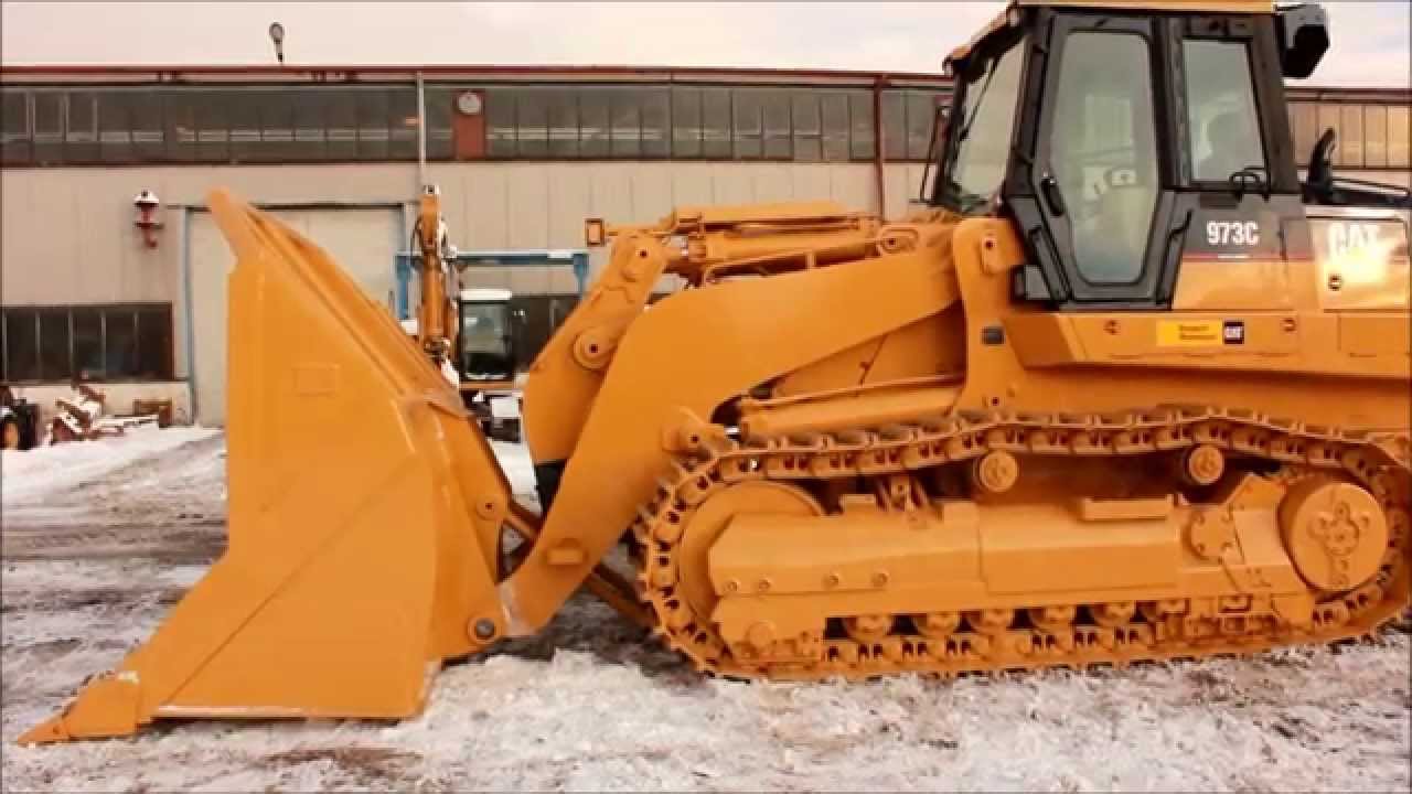 Odbudowa Certyfikowana Maszyn CAT 973 Bergerat Monnoyeur