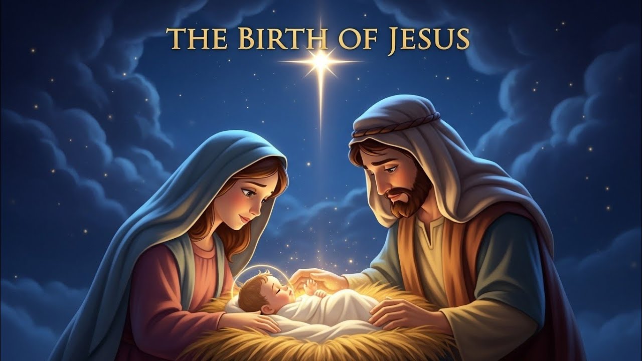 The Night Jesus Was Born ✨ | The Birth of Jesus | A Beautiful Animated Bible Story