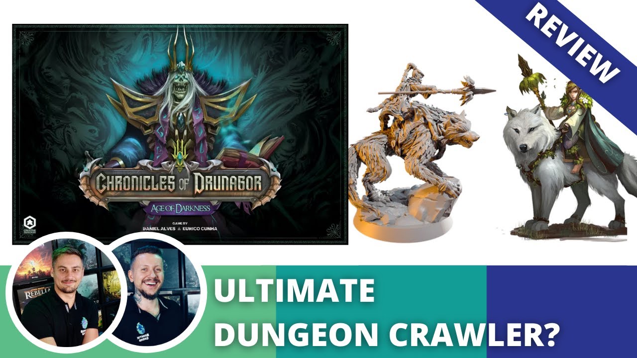Chronicles of Drunagor: Honest & Precise Review. Stuff we've seen but better, and more clever.