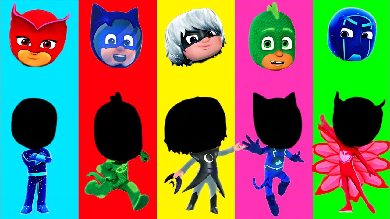 Wrong eyes👀 challenge DAME TU COSITA Pj Masks Funny Puzzle Wrong Heads