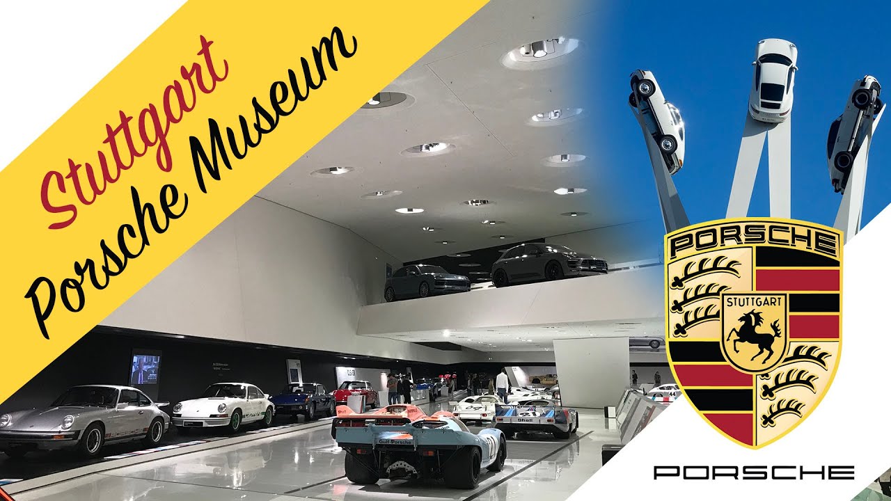 Porsche Museum Stuttgart Germany 70th Anniversary Exhibits & Restaurant Christophorus