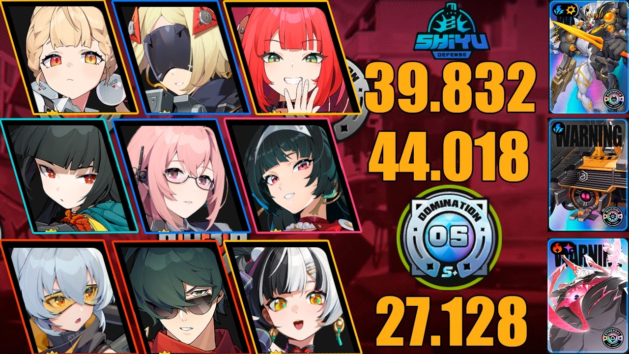 Shiyu Defense 2.6 | Alice Hypercarry , Miyabi&Yanagi , Soldier 11 Double Stun | Zenless Zone Zero