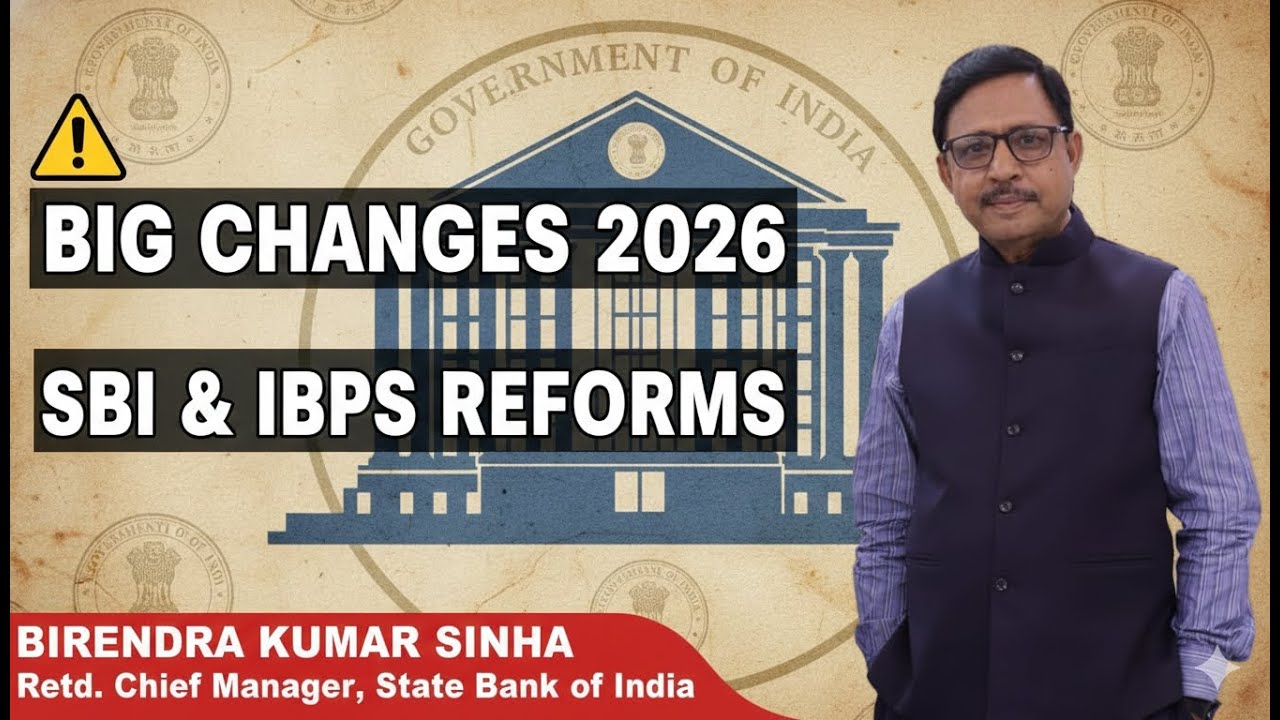 Huge Banking Vacancy 2026! 🚨 SBI & IBPS Exam Reforms & Answer Key Updates #sbi #ibps #rrb #bankexam