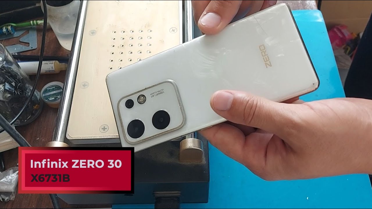 How to replace the display on an Infinix ZERO 30 (X6731B) phone