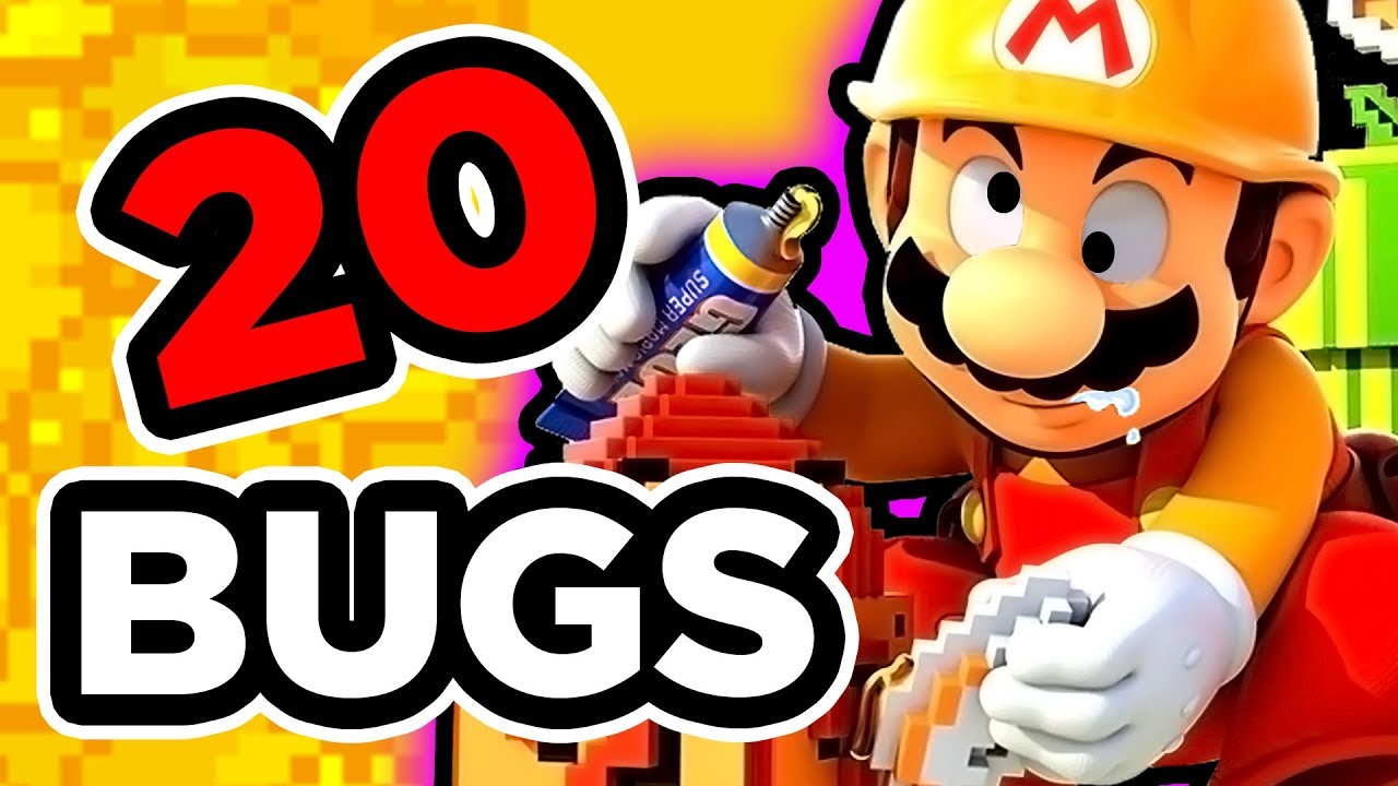 20 BUGS SUR SUPER MARIO MAKER