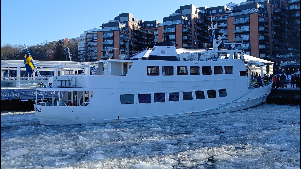 A special winter journey with Vera and Ramsö through an icy Stockholm