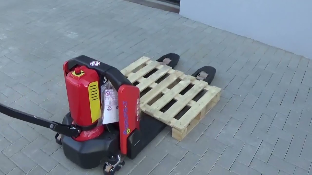 How to start using Noblelift EDGE powered pallet truck