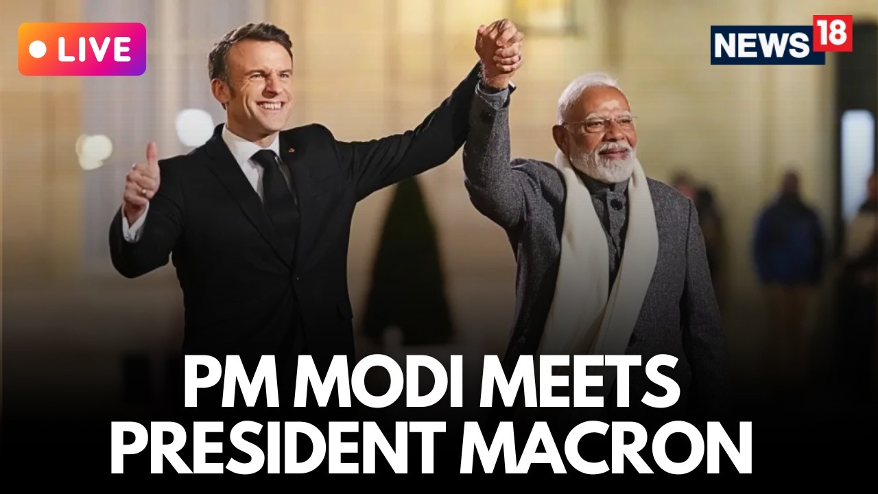 Live: PM Modi Meets French President Emmanuel Macron: Key Talks on Strategic Partnership | N18G