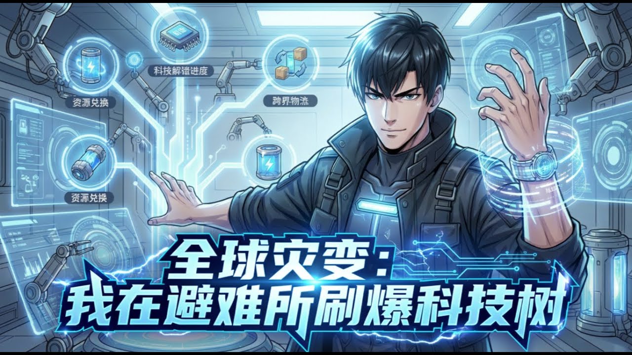 🔥強推【先發】《全球災變：我在避難所刷爆科技樹》EP1~80  我可以在現實和末世中自由通行？ ！ #都市#anime