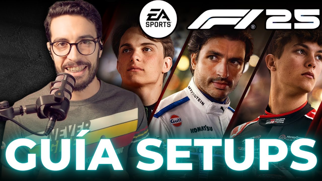 SETUPS para F1 25 EXPLICADOS 🤩 GUÍA COMPLETA para conseguir los mejores reglajes