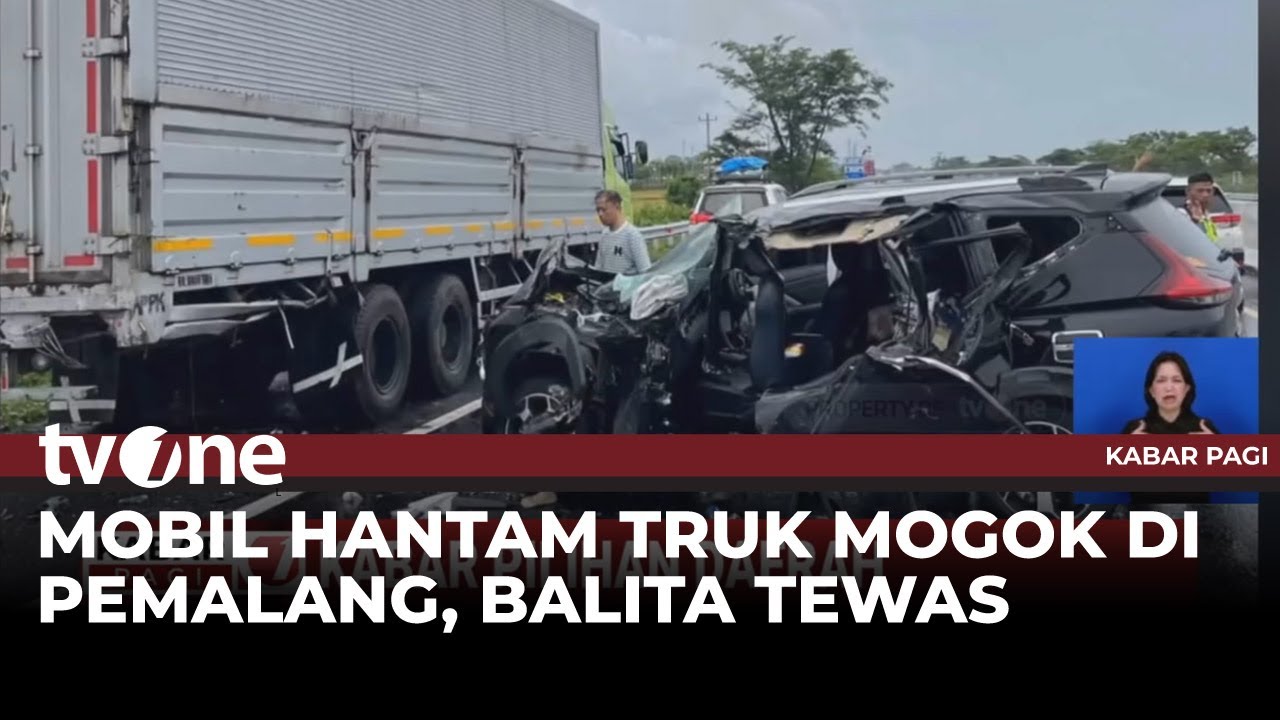 Kecelakaan Maut Mobil Tabrak Truk Mogok di Pemalang | Kabar Pagi