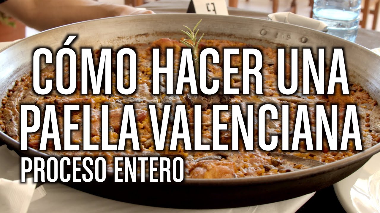 Receta paella valenciana. Los secretos y trucos que siempre has querido saber.