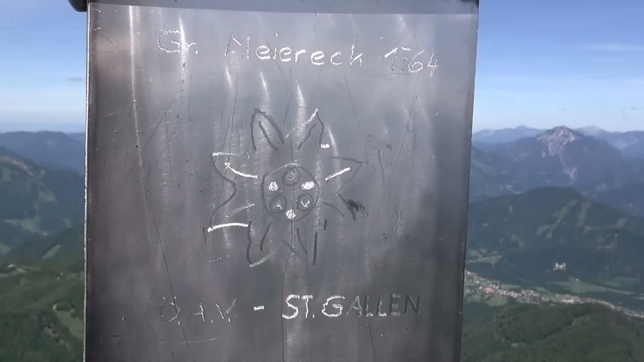 Großes Maiereck - Gipfeltour mit herrlicher Aussicht ins St. Gallener Becken
