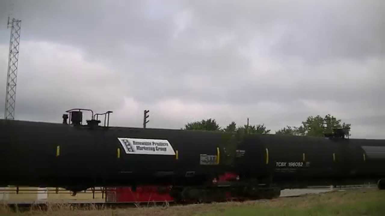 UP 7381 5728 leading a SB Ethanol train Paola KS