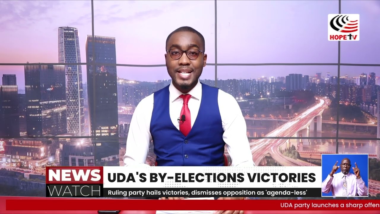 The Ruling party, UDA, hails victories, dismisses opposition as 'agenda less'