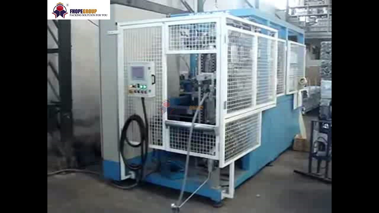 automatic integrated cable coiling and cross wrapping machine