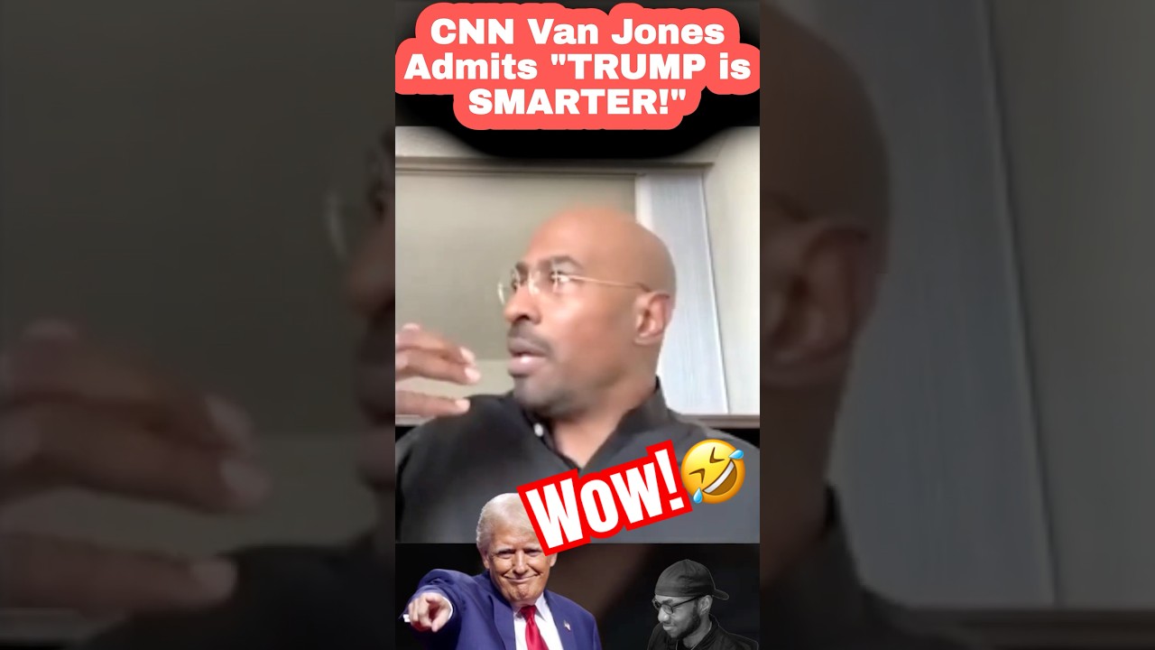 Ван Джонс из CNN снова стал вирусным, ПРИЗНАВ, что Трамп УМНЕЕ большинства людей!!
