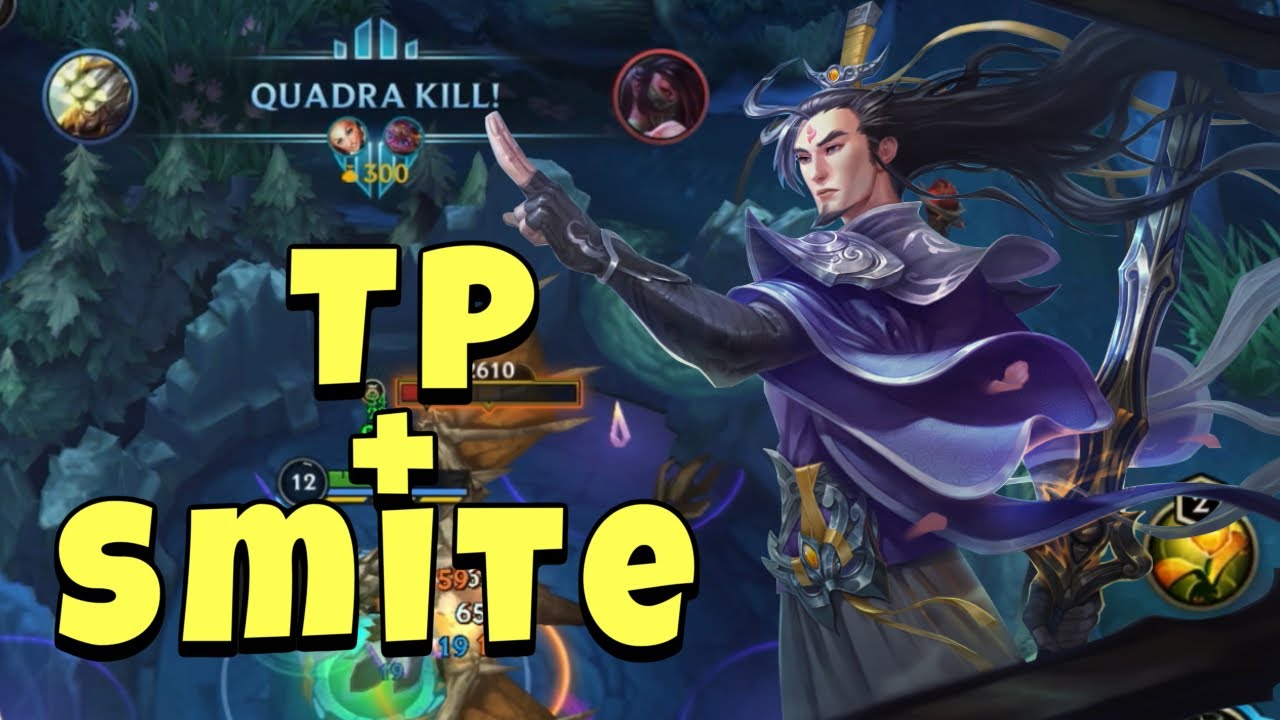 Master Yi Jungle with TP+Smite | Wild Rift
