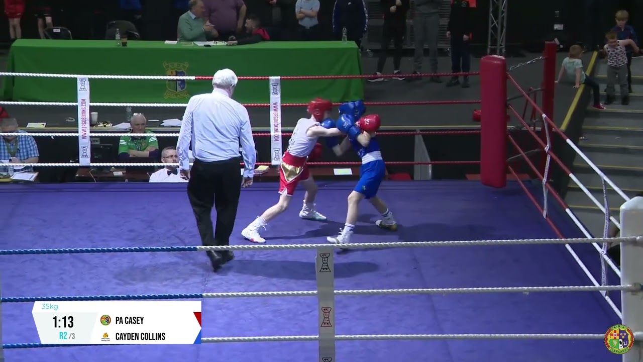 2024 National B1 Championship: 35kg Pa Casey (Sliabh Luachra) v Cayden Collins (Holy Trinity)
