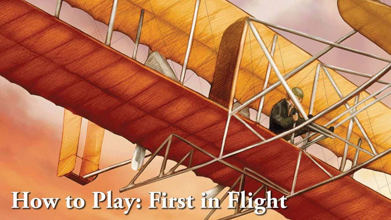 How to Play - First in Flight Board Game