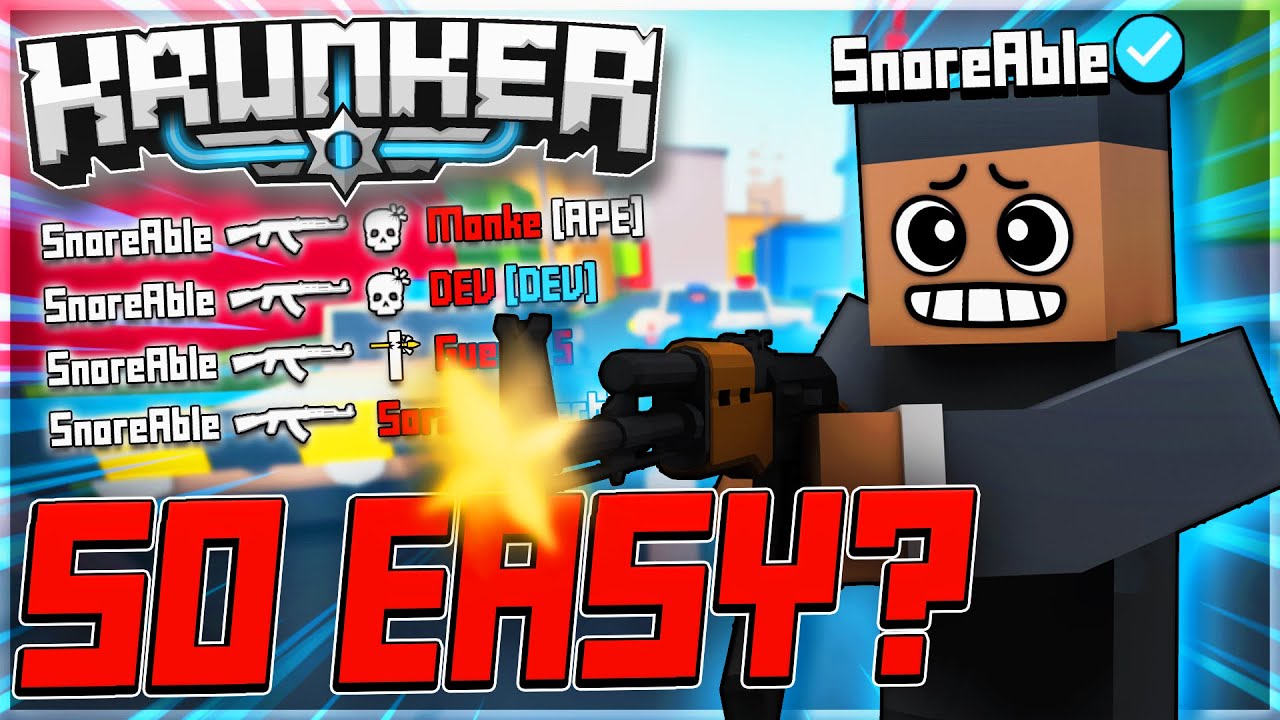 Is it EASIER To Play On An ALT ACCOUNT?.. (KRUNKER.IO RAGE!)