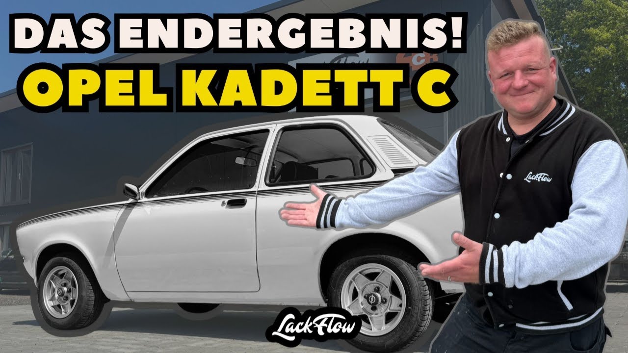 Das Endergebnis: Komplettlackierung Opel Kadett C 👀