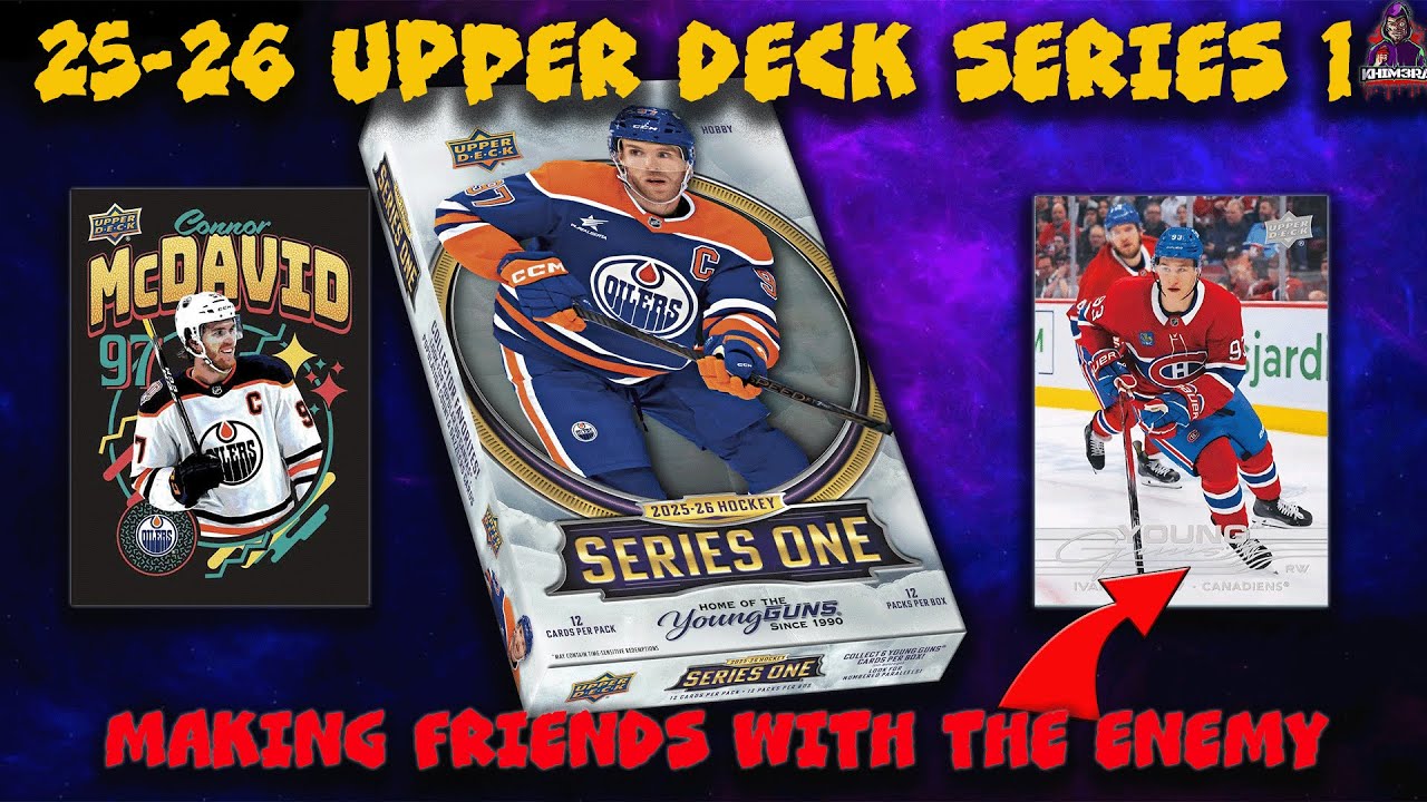 Hunting Demidov! Opening 2 Upper Deck Series 1 Hobby Boxes