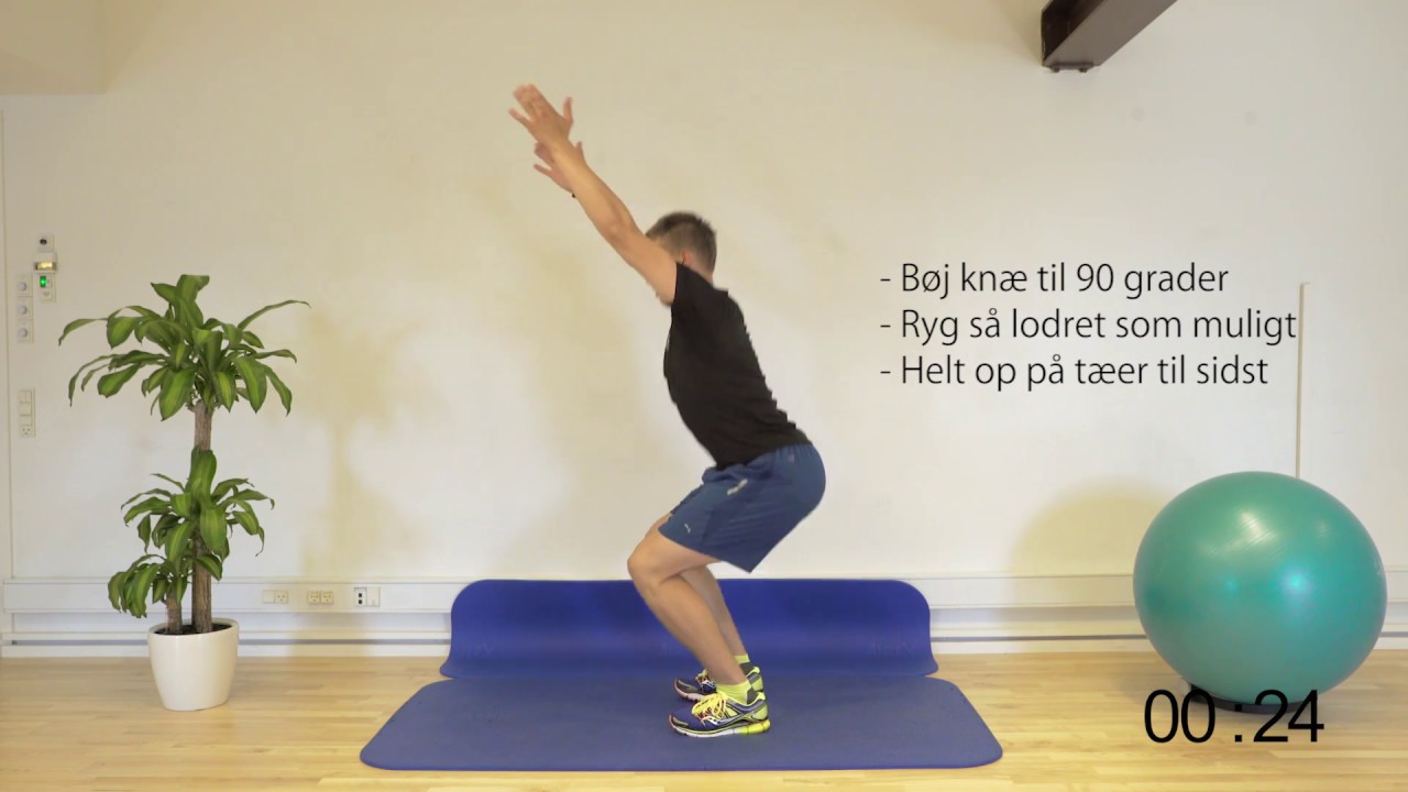 BLIV KLAR TIL DIN SKIFERIE – Hjemmetræning Øvet