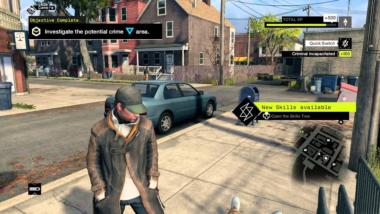 Watch Dogs - First Hour of Gameplay |  Walkthrough [PS4][1080p]
