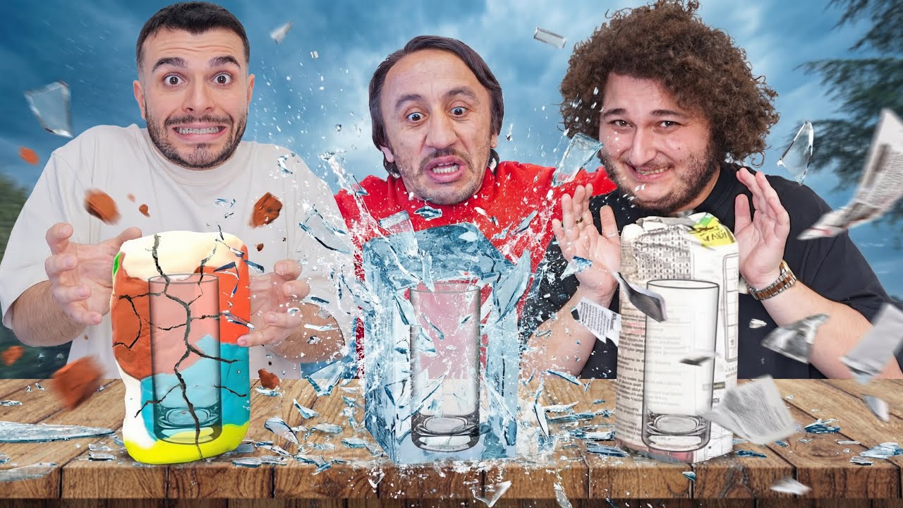 CAM BARDAĞI SON KIRILAN KAZANIR ! w/ @ridvanabi & @bicimali & @EdaBiçim​