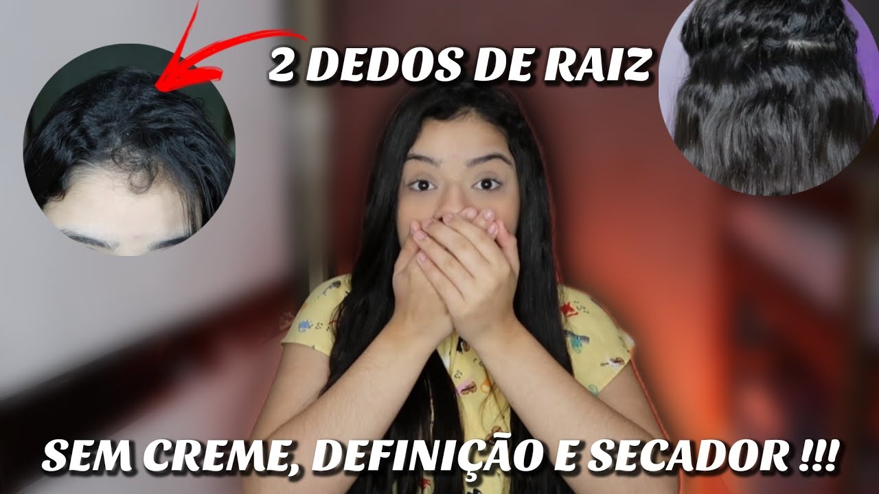 DEIXEI MEU CABELO QUE TEVE UM ALISAMENTO TÉRMICO SECAR NATURALMENTE | Dáry Vitória